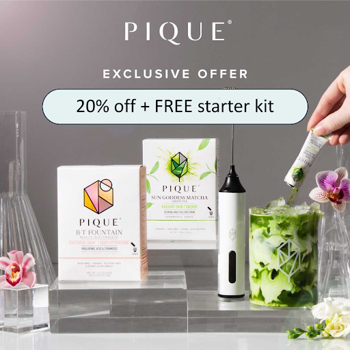 Pique Radiant Skin Duo 20% off New Year offer with free starter kit
