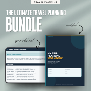 Ultimate Travel Planner Bundle (Workbook + Spreadsheet)
